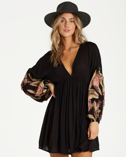 3 Wind Whispers - Robe pour Femme Noir Q3DR12BIF9 Billabong