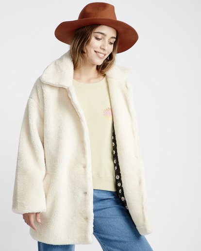 6 Cosy Moon - Jacket for Women White Q3JK03BIF9 Billabong