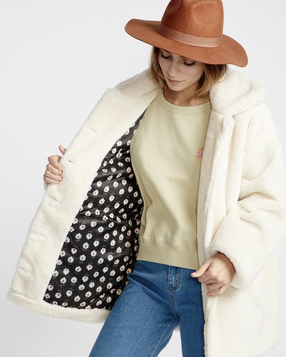 7 Cosy Moon - Jacket for Women White Q3JK03BIF9 Billabong