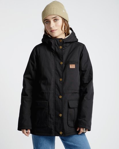 3 Facil Iti - Jacket for Women Black Q3JK11BIF9 Billabong