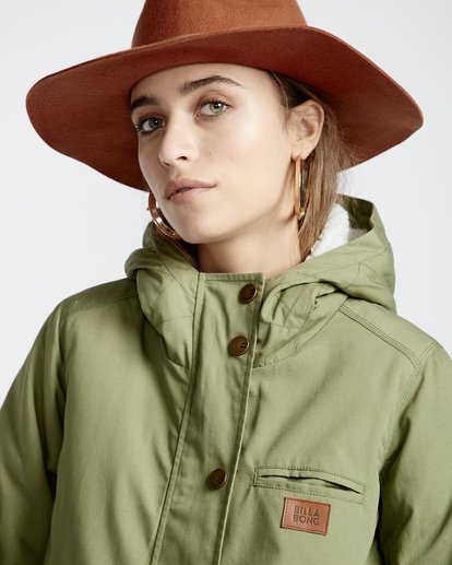 2 Facil Iti - Jacket for Women Green Q3JK11BIF9 Billabong