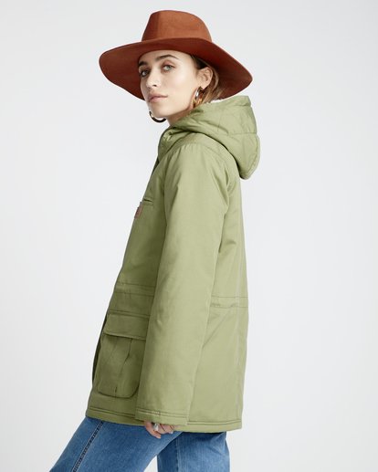 3 Facil Iti - Jacket for Women Green Q3JK11BIF9 Billabong