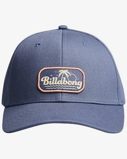 4 Walled - Snapback Cap for Men Blue Q5CM01BIF9 Billabong