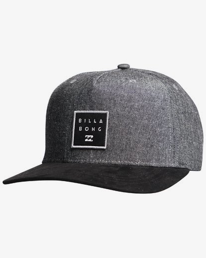7 Stacked Up - Snapback Cap for Men Gray Q5CM02BIF9 Billabong