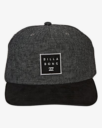 4 Stacked Up - Snapback Cap for Men Gray Q5CM02BIF9 Billabong
