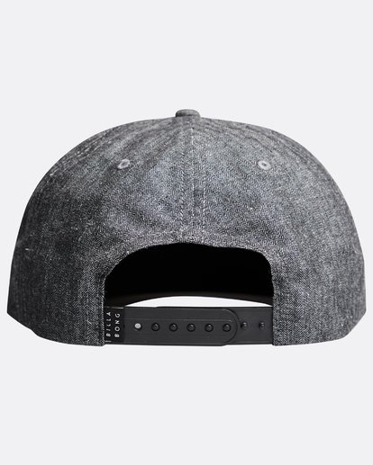 1 Stacked Up - Snapback Cap for Men Gray Q5CM02BIF9 Billabong