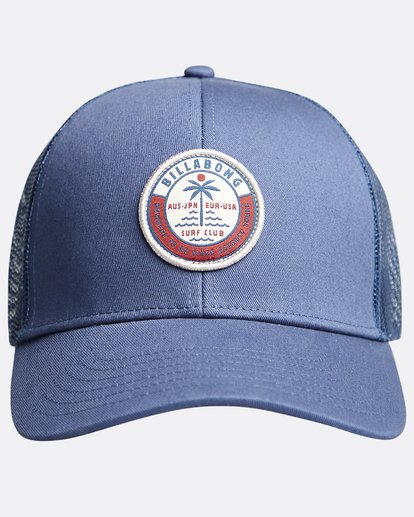 0 Walled - Trucker Cap for Men Blue Q5CT01BIF9 Billabong