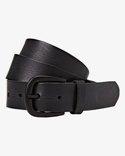 1 All Day - Leather Belt for Men Black Q5LB02BIF9 Billabong