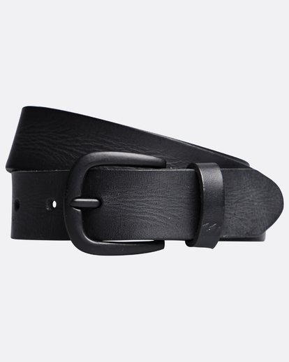 0 All Day - Leather Belt for Men Black Q5LB02BIF9 Billabong
