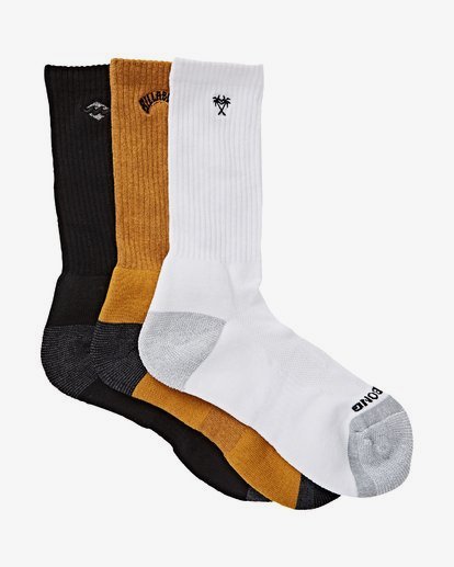 4 Mixed Bag - Crew Socks for Men  Q5SO04BIF9 Billabong