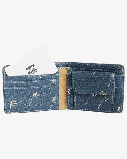 7 Tides - Wallet for Men Blue Q5WM02BIF9 Billabong