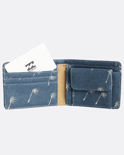 3 Tides - Wallet for Men Blue Q5WM02BIF9 Billabong