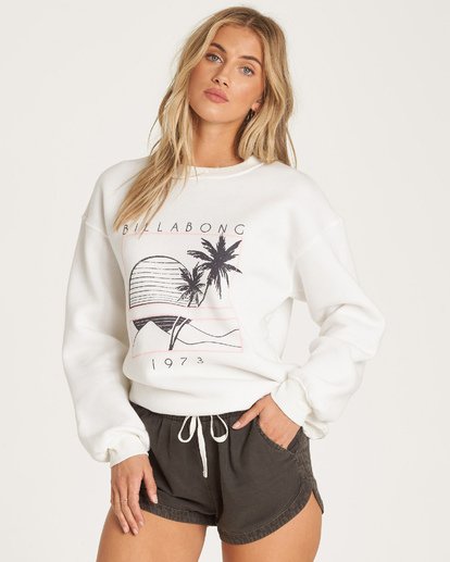 1 Bask In The Sun - Sweatshirt für Frauen  R3CR01BIW9 Billabong