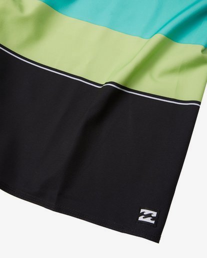 5 Momentum Airlite 19" - Performance Striped Board Shorts for Men Black S1BS19BIP0 Billabong