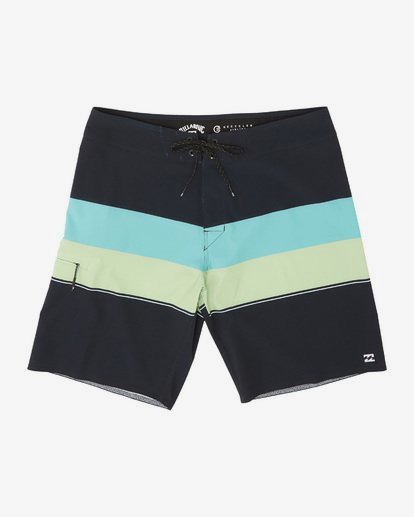 0 Momentum Airlite 19" - Performance Striped Board Shorts for Men Black S1BS19BIP0 Billabong