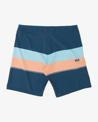 1 Momentum Airlite 19" - Performance Striped Board Shorts for Men Blue S1BS19BIP0 Billabong