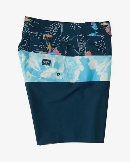 3 Tribong Pro 19" - Printed Board Shorts for Men Blue S1BS26BIP0 Billabong