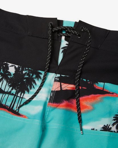 4 Tribong Pro 19" - Printed Board Shorts for Men Blue S1BS26BIP0 Billabong
