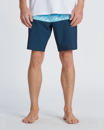7 Tribong Pro 19" - Printed Board Shorts for Men Blue S1BS26BIP0 Billabong