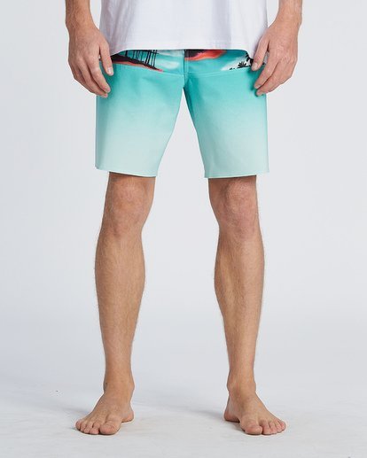7 Tribong Pro 19" - Printed Board Shorts for Men Blue S1BS26BIP0 Billabong