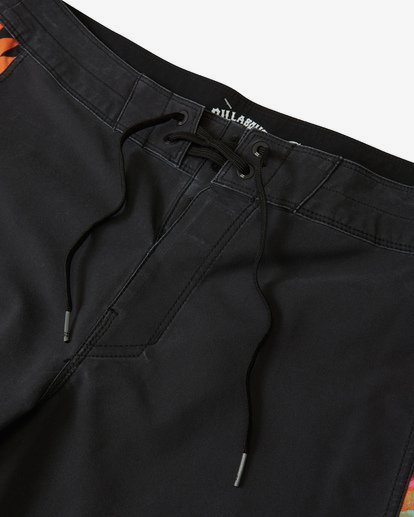 4 D Bah Pro 19" - Printed Board Shorts for Men Black S1BS30BIP0 Billabong