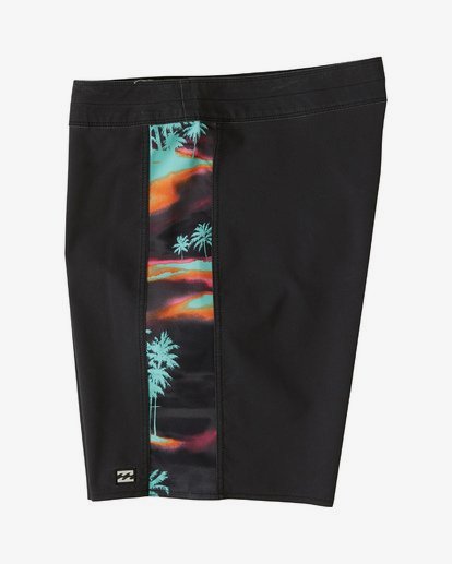 2 D Bah Pro 19" - Printed Board Shorts for Men Black S1BS30BIP0 Billabong