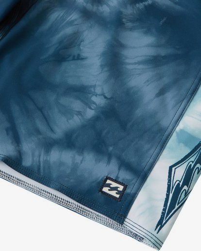 5 D Bah Pro 19" - Printed Board Shorts for Men Blue S1BS30BIP0 Billabong