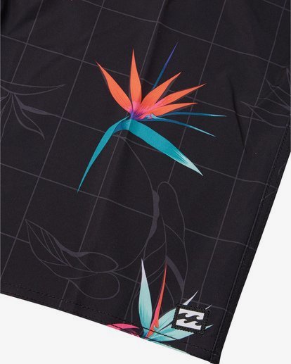 6 Sundays Pro 19" - Printed Board Shorts for Men Black S1BS31BIP0 Billabong