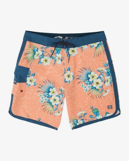 0 73 Line Up Pro 19" - Printed Board Shorts for Men Multicolor S1BS35BIP0 Billabong
