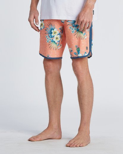 9 73 Line Up Pro 19" - Printed Board Shorts for Men Multicolor S1BS35BIP0 Billabong