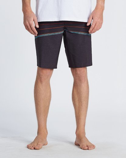 7 North Point Pro 20" - Performance Board Shorts for Men Black S1BS41BIP0 Billabong