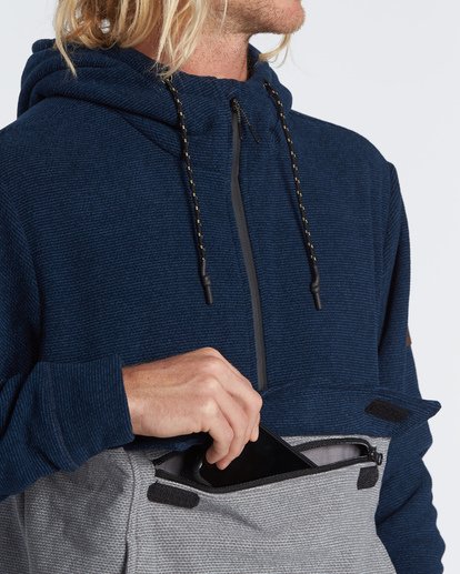 4 Boundary Po - Hoodie for Men Blue S1FL10BIP0 Billabong