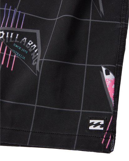 7 Sundays Stretch Laybacks 16" - Board Shorts for Men Black S1LB03BIP0 Billabong