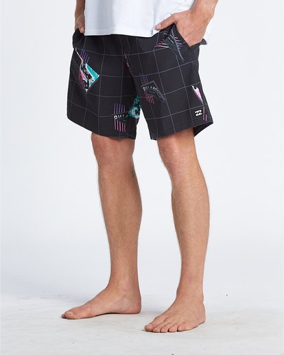 11 Sundays Stretch Laybacks 16" - Board Shorts for Men Black S1LB03BIP0 Billabong