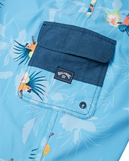 8 Sundays Laybacks 16" - Board Shorts for Men Blue S1LB04BIP0 Billabong