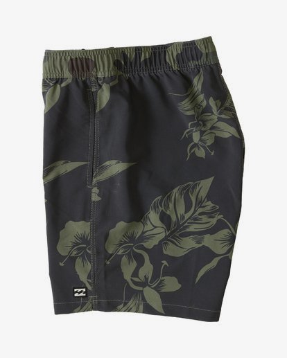 4 Sundays Intrchng Laybacks 17" - Elastic Waist Board Shorts for Men Camo S1LB05BIP0 Billabong