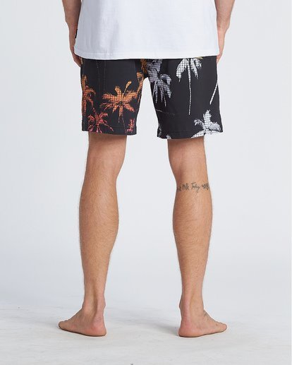 5 Sundays Intrchng Laybacks 17" - Elastic Waist Board Shorts for Men Blue S1LB05BIP0 Billabong