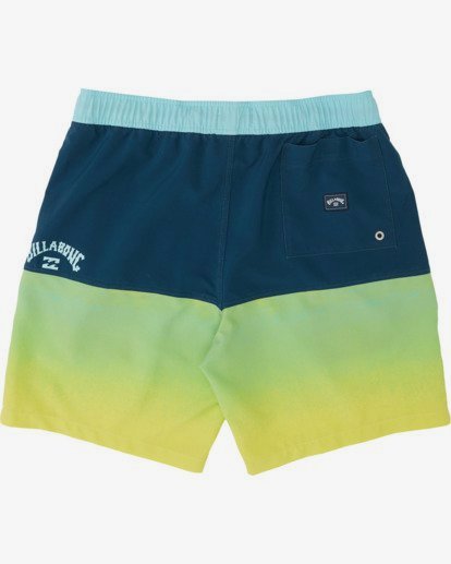 3 Fifty50 Laybacks 17" - Elastic Waist Board Shorts for Men Yellow S1LB06BIP0 Billabong