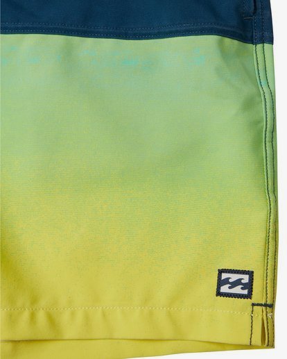 7 Fifty50 Laybacks 17" - Elastic Waist Board Shorts for Men Yellow S1LB06BIP0 Billabong