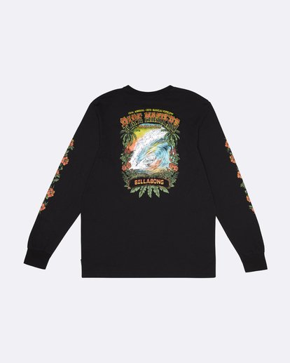 1 Pipe Master Tube - Long Sleeve T-Shirt for Men Black S1LS22BIP0 Billabong