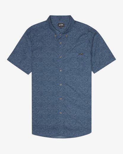 5 Sundays Mini - Short Sleeve Shirt for Men Blue S1SH04BIP0 Billabong