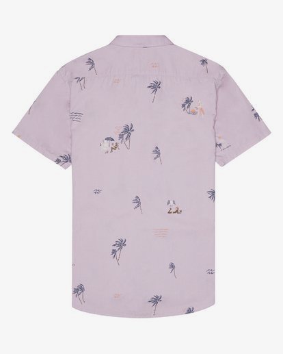 6 Sundays Mini - Short Sleeve Shirt for Men Pink S1SH04BIP0 Billabong