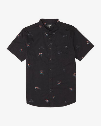 3 Sundays Mini - Camisa de manga corta para Hombre Negro S1SH04BIP0 Billabong