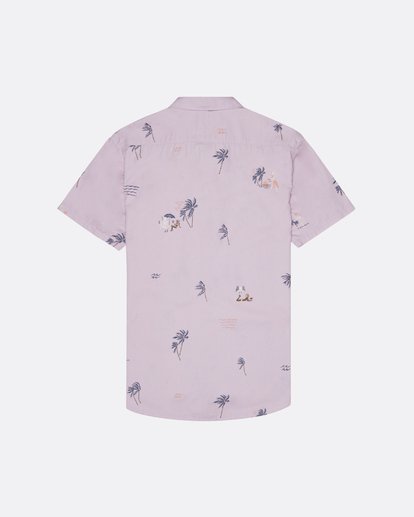 4 Sundays Mini - Short Sleeve Shirt for Men Pink S1SH04BIP0 Billabong