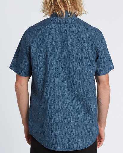 1 Sundays Mini - Short Sleeve Shirt for Men Blue S1SH04BIP0 Billabong