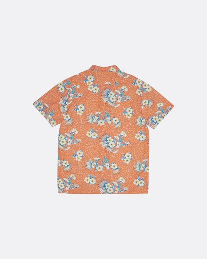 4 Sundays Floral - Short Sleeve Shirt for Men Orange S1SH05BIP0 Billabong