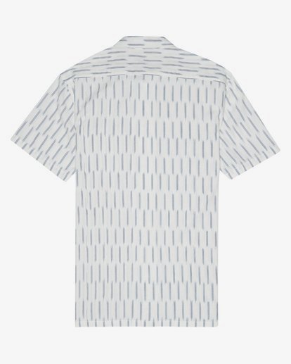 6 Sundays Jacquard - Short Sleeve Shirt for Men White S1SH09BIP0 Billabong