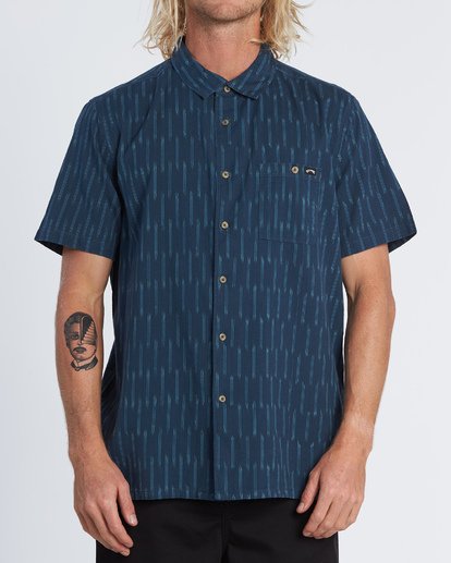 Sundays Jacquard - Short Sleeve Shirt for Men  S1SH09BIP0