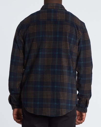 1 Furnace Flannel - Polar Fleece Flannel Shirt for Men  S1SH12BIP0 Billabong