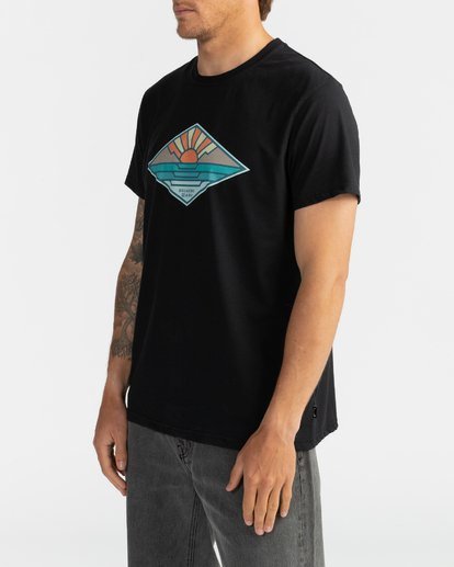 3 A Frame - T-Shirt for Men Black S1SS54BIP0 Billabong